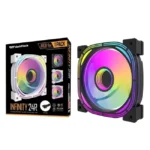 DarkFlash 24R Infinity 120mm ARGB Fan Black - Image 2