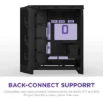 NZXT H9 Flow RGB +  ATX PC Case With ARGB fans / Controller -  Black | CM-H92FB-P - Image 9