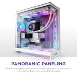 NZXT H9 Flow RGB +  ATX PC Case With ARGB fans / Controller -  White | CM-H92FW-P1 - Image 8