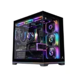 WJ Coolman Robin 2 Plus - Gaming PC Case  -ATX Mid Tower-7 ARGB Fans  - Black - Image 6