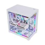 WJ Coolman Robin 2 Plus - Gaming PC Case  -ATX Mid Tower-7 ARGB Fans  - White - Image 2
