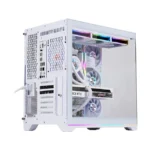 WJ Coolman Robin 2 Plus - Gaming PC Case  -ATX Mid Tower-7 ARGB Fans  - White - Image 7