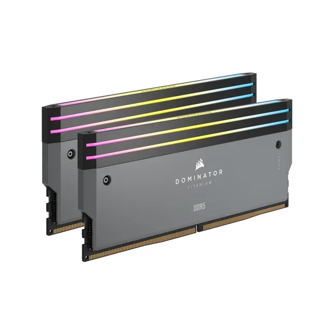 corsair_dominator_titanium_amd_expo_32gb_2_x_16gb_ddr5_6000_2__1 64GB DDR5 32x2 6000 MT/s CL30 - Corsair Dominator Titanium - Black ( AMD EXPO / Intel XMP 3.0 ) - Image 1