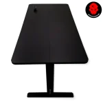 WJ Coolman T-Shaped Gaming Desk, Electric Height Adjustable - Black  | GMT-T-904-HGT - Image 3
