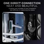 WJCOOLMAN Hydrus-24PIN Motherboard Extension Cable WHITE - Image 4