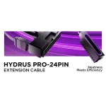 WJCOOLMAN Hydrus-24PIN Motherboard Extension Cable BLACK LEFT SIDE - Image 4
