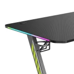 WJ Coolman RGB Gaming Desk Z-Shape (120×60 cm) | GMT-Z-902-RGB - Image 5