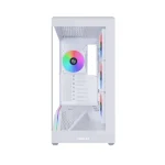Lian Li Vector V100 Mid Tower PC Case (4 Preinstalled Fans – ARGB, Tempered Glass)  - White - Image 10