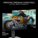Redragon Rebellion 27" OLED Gaming Monitor (2K / 240Hz / 0.3ms / Oled / Flat ) | GMQ2753SEL - Image 4