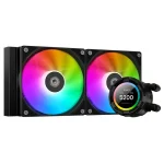 ID COOLING SL240 XE 240mm AIO Cooler LCD - Black
