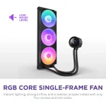 NZXT Kraken Plus 360mm AIO Cooler LCD – Black RGB - Image 5
