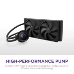 NZXT Kraken Plus 240mm AIO Cooler LCD – Black - Image 8
