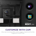 NZXT Kraken Plus 240mm AIO Cooler LCD – Black - Image 6