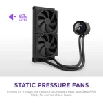 NZXT Kraken Plus 240mm AIO Cooler LCD – Black - Image 5