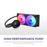 NZXT Kraken Plus 240mm AIO Cooler LCD – White RGB - Image 8