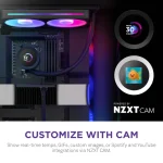 NZXT Kraken Plus 240mm AIO Cooler LCD – White RGB - Image 6
