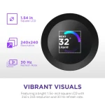 NZXT Kraken Plus 360mm AIO Cooler LCD – Black - Image 7