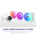 NZXT Kraken Plus 360mm AIO Cooler LCD – White RGB - Image 8