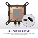 NZXT Kraken Plus 360mm AIO Cooler LCD – White RGB - Image 4