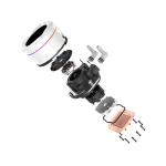 ID COOLING SL360 XE 360mm AIO Cooler LCD - White - Image 2