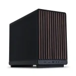 Lian Li A3-mATX Minimalist Mesh Case (26.3L / Micro-ATX / 415mm GPU / 360mm AIO Support) - Black Wooden