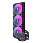 DarkFlash EXPLORE DO360 360mm LCD Liquid CPU Cooler - Black - Image 3
