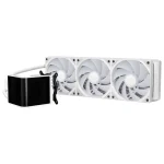 TRYX Panorama 360mm SE ARGB AIO Cooler L-Shaped Amoled  Screen - White - Image 2