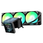 TRYX Panorama 360mm SE ARGB AIO Cooler L-Shaped Amoled  Screen - Black - Image 6