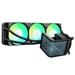 TRYX Panorama 360mm SE ARGB AIO Cooler L-Shaped Amoled  Screen - Black - Image 5
