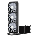 TRYX Panorama 360mm SE ARGB AIO Cooler L-Shaped Amoled  Screen - Black - Image 3