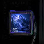 Thermalright FW360 PRO Black ARGB AIO CPU Liquid Cooler for Desktop - 2000RPM PWM Fans, with 2.73" LCD Display Screen, for AM4/AM5 & Intel LGA1150/1151/1200/2011/1700/1851 - Image 7