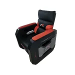 Tortox GS300-R  Ergonomic Gamign Sofa  - Black/Red - Image 2