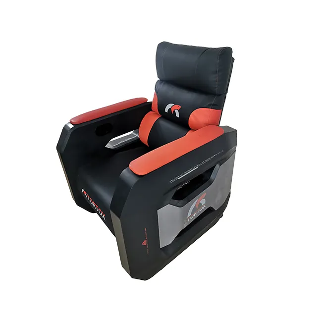 A5 (1) Tortox GS300-R Ergonomic Gamign Sofa - Black/Red - Image 1