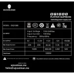 WJCOOLMAN DQ1000 1000W 80+ Gold Power Supply – ATX 3.0 & PCIe Gen 5 black - Image 7
