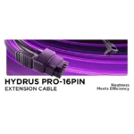 WJCOOLMAN Hydrus 16-Pin ARGB Cable A Black GPU Extension