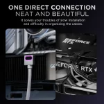 WJCOOLMAN Hydrus 16-Pin ARGB A GPU White - Image 2