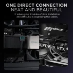 WJCOOLMAN Hydrus 16-Pin ARGB GPU Model B Black - Image 3