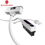 WJCOOLMAN Hydrus-24PIN Motherboard Extension Cable WHITE LEFT SIDE - Image 2