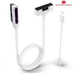 WJCOOLMAN Hydrus-24PIN Motherboard Extension Cable WHITE LEFT SIDE - Image 15