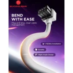 WJCOOLMAN 8pin CPU ARGB Cable White 'A' - Image 3