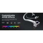 Wjcoolman Hydrus-8pin ARGB GPU A White - Image 2