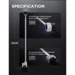 Wjcoolman Hydrus-8pin ARGB GPU A White - Image 5