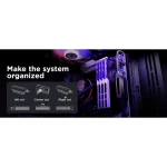 WJCOOLMAN Hydrus-24PIN Right-Angle Motherboard Extension Black - Image 12