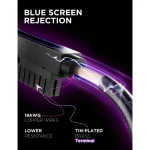 WJCOOLMAN Hydrus-24PIN Right-Angle Motherboard Extension Black - Image 3