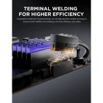 WJCOOLMAN Hydrus-24PIN Right-Angle Motherboard Extension Black - Image 6