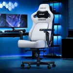 AndaSeat Kaiser 4  XL Series Premium Gaming Chair- ( 181 - 210 CM / 80-180KG ) - PVC Leather- White - Image 2