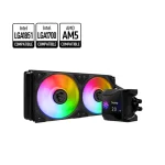 MSI MPG CORELIQUID D240 ARGB with LCD Liquid Cooler  - Black - Image 6