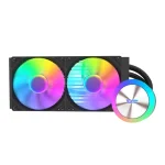 Darkflash AquaGlow 240mm DG240 Liquid CPU Cooler - Black