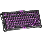 GravaStar Mercury V75- Lite Gaming Keyboard - Transparent Black