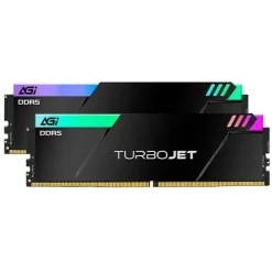 32GB 16x2 6000 MT/s DDR5 RAM - AGI UD858 TURBOJET CL30 RGB - Black